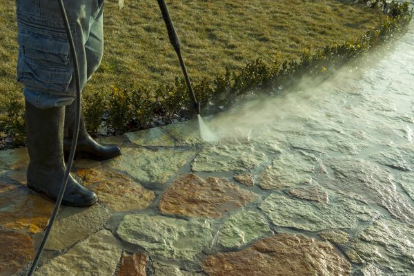 Stone Power Washing in Olathe