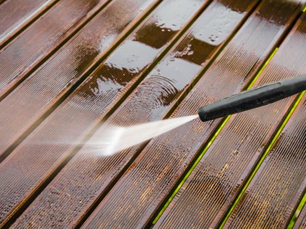 Deck Pressure Washing in Olathe