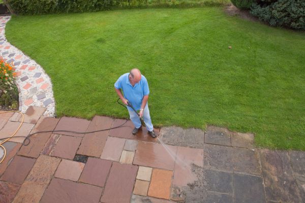 Pavers Pressure Washing in Olathe