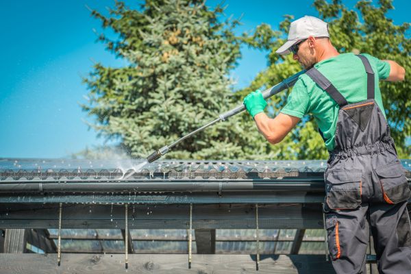 Gutter Power Washing in Olathe