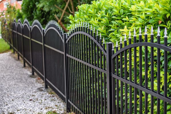 Iron Fence Pressure Washing in Olathe