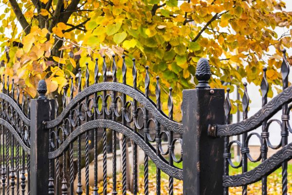 Wrought Iron Fence Washing in Olathe