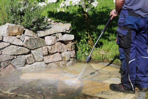 Stone Pressure Washing in Olathe