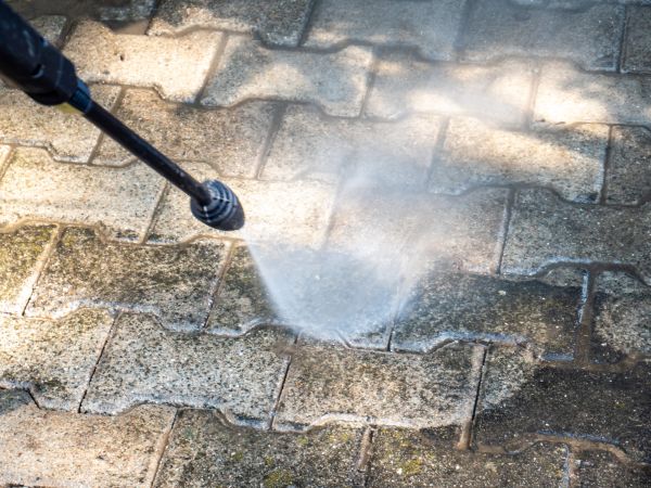 Paver Pressure Washing in Olathe
