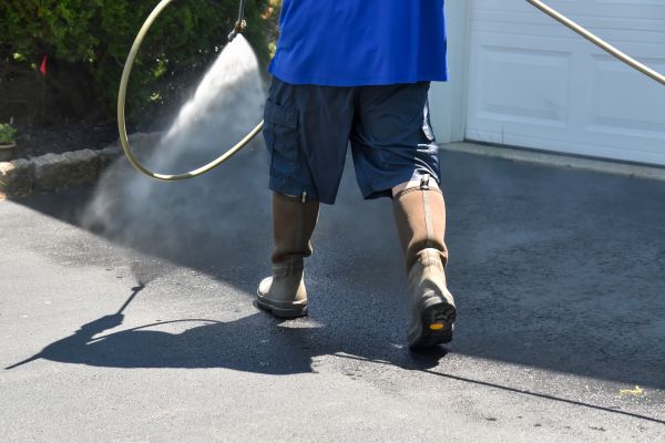 Asphalt Driveway Cleaning in Olathe