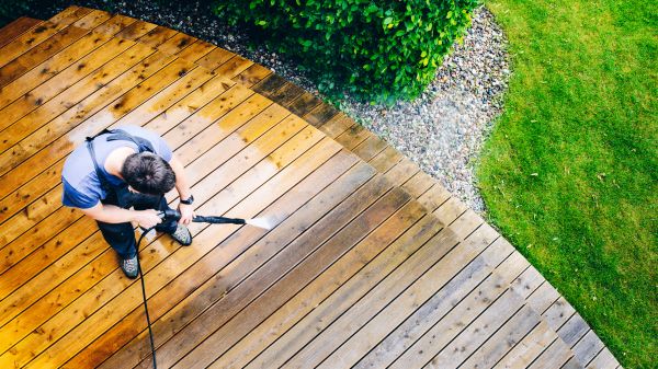 Deck Pressure Cleaning in Olathe