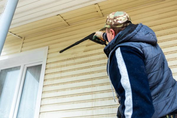 Vinyl Siding Pressure Cleaning in Olathe