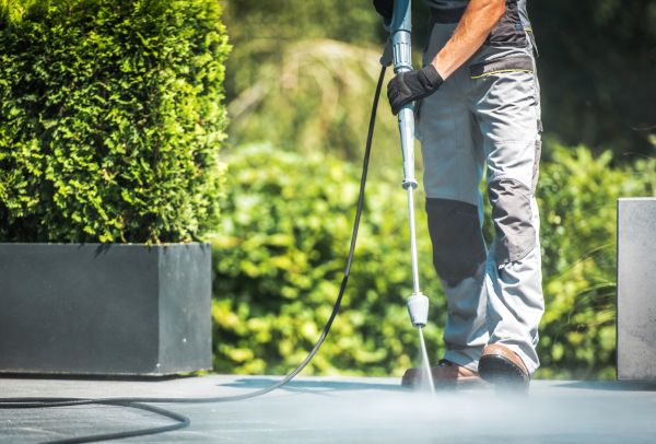 Patio Concrete Cleaning in Olathe