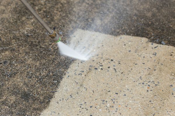 Deck Concrete Cleaning in Olathe