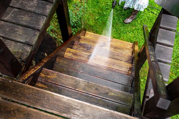 Wood Power Washing in Olathe